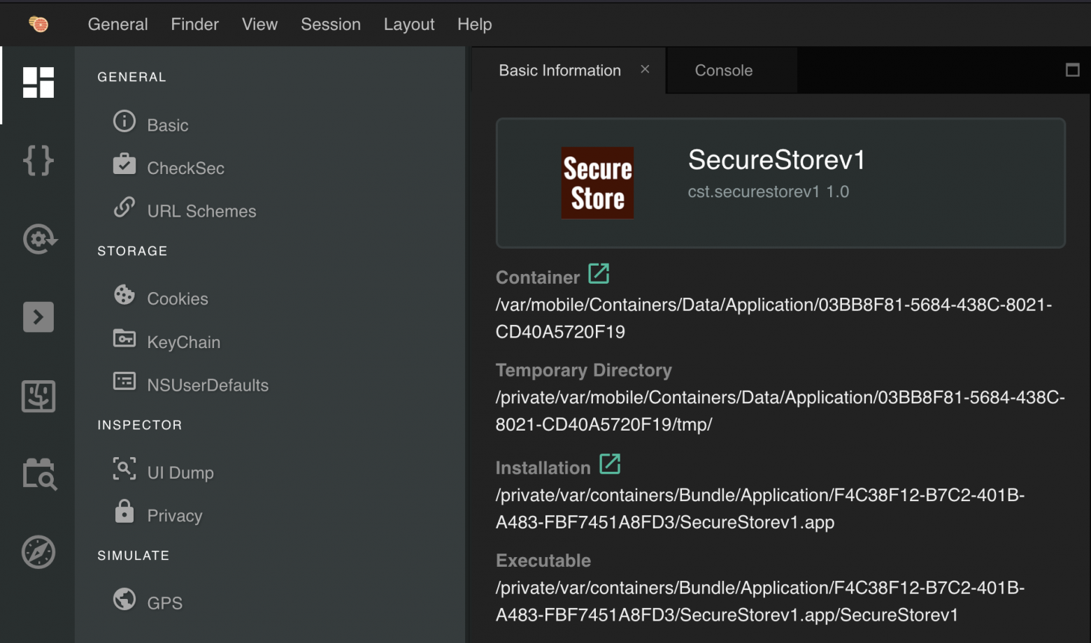 Grapefruit. Securestorev1 Basic