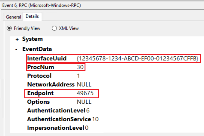 Рисунок 22. Вызов функции NetrServerPasswordSet2 (Opnum 30)