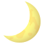 Crescent moon :crescent_moon: 🌙