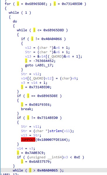 Обфускация control flow