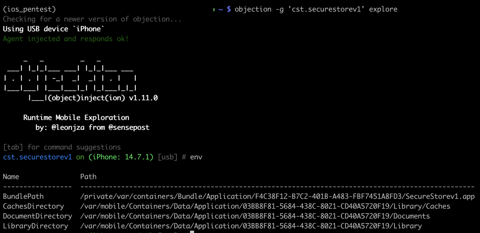 Objection. Контейнеры приложения