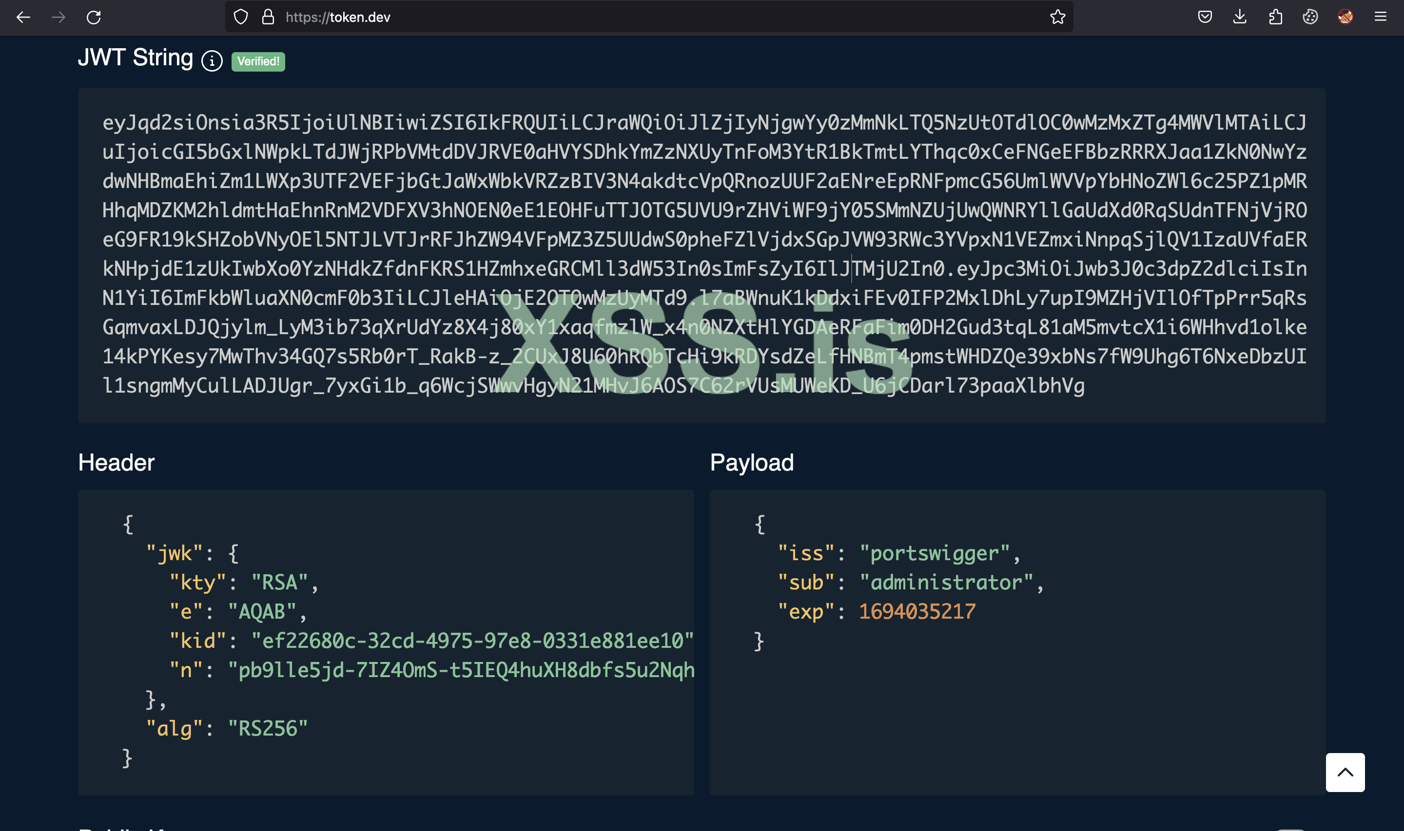 Изображение [22]: Обновление JWT