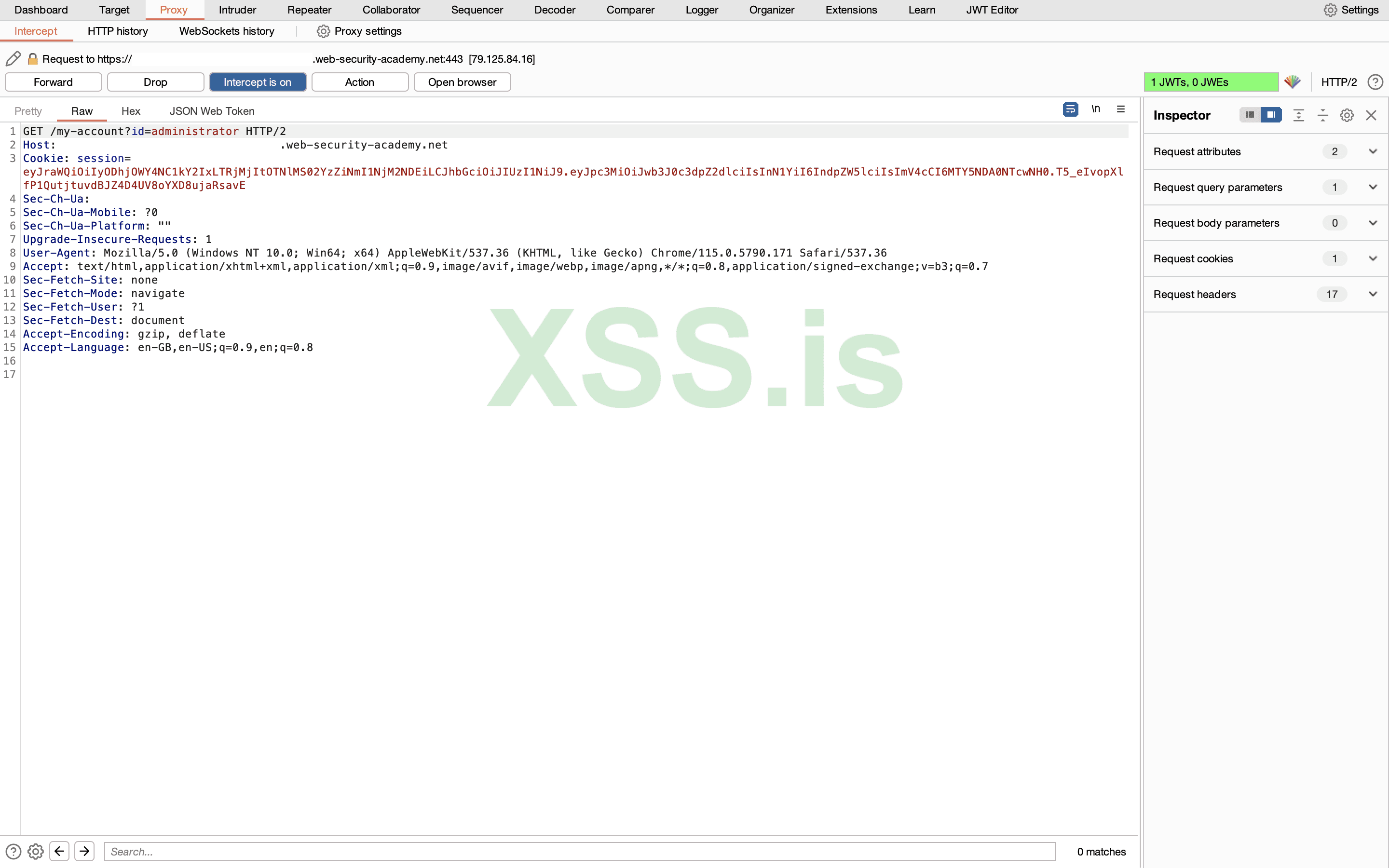 Изображение [32]: Перехват трафика