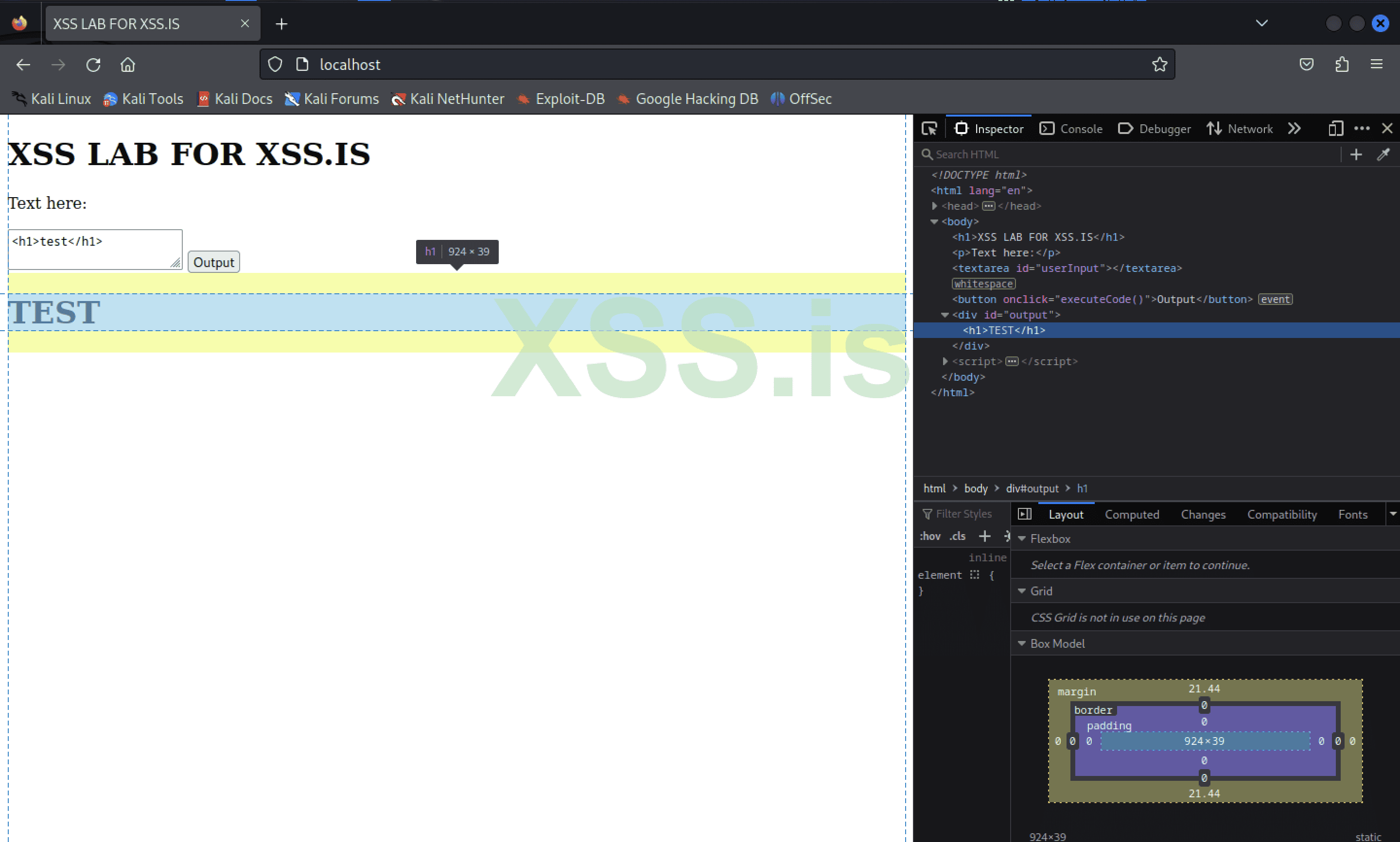 Изображение [8]: Пробую HTML-код