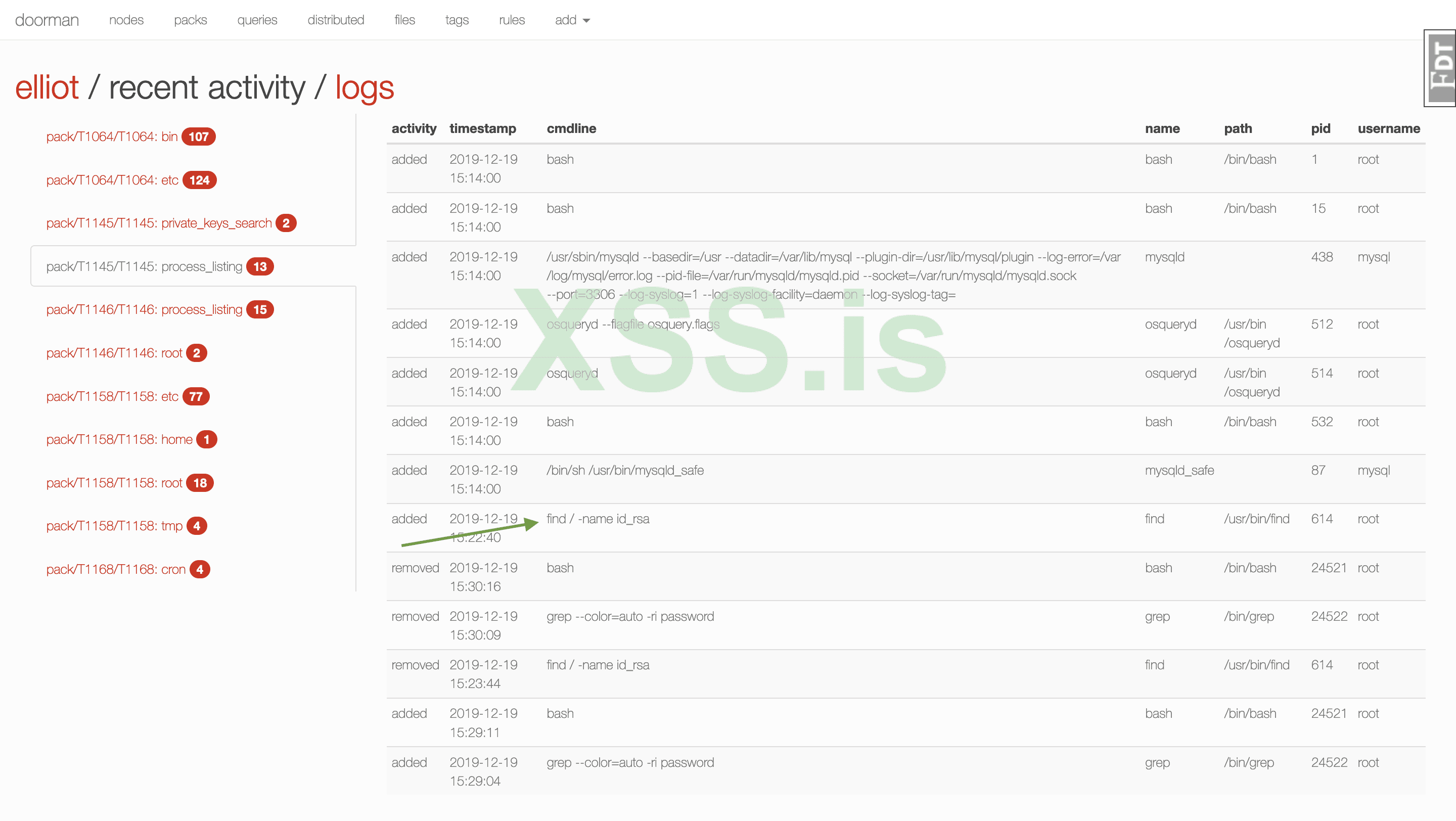Изображение [16] : Поиск id_rsa