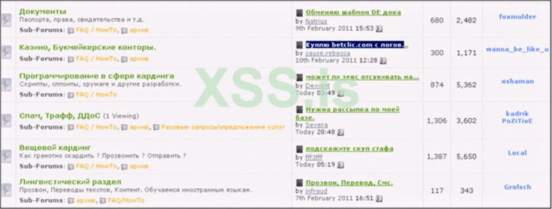 На форуме Mazafaka обсуждают применение стандартной версии Zeus, которой Богачев широко торговал