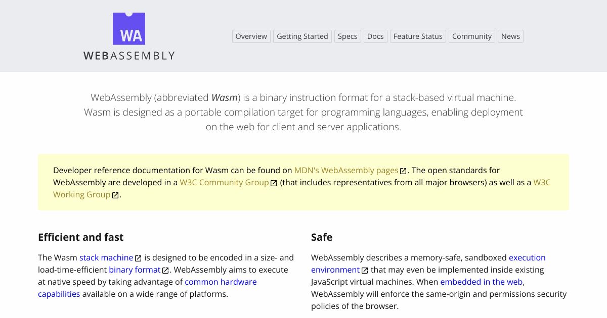 webassembly.org