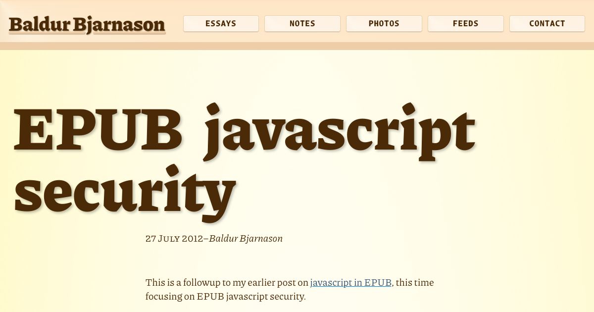www.baldurbjarnason.com