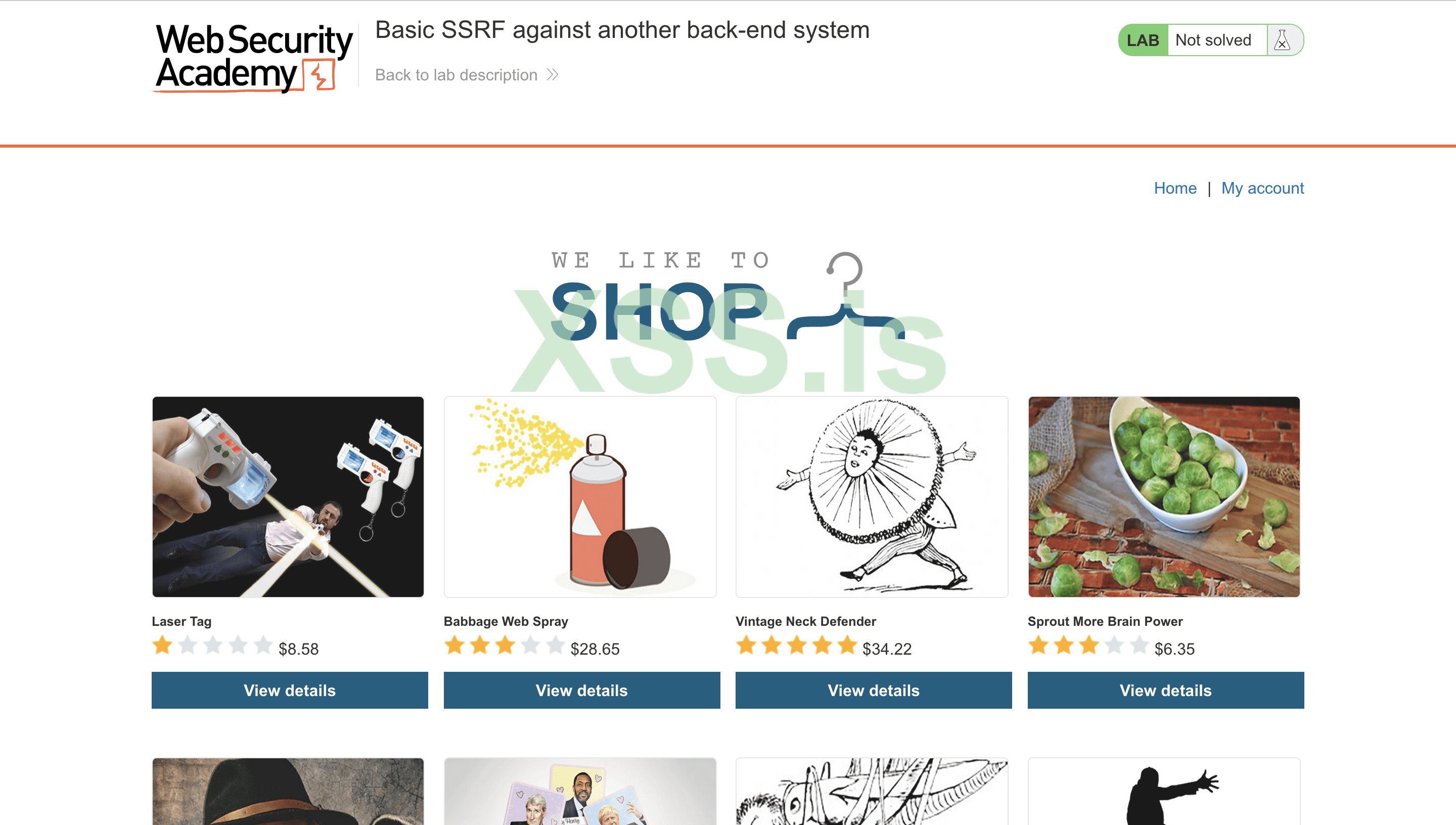 Изображение [8]: Главная страница лаборатории