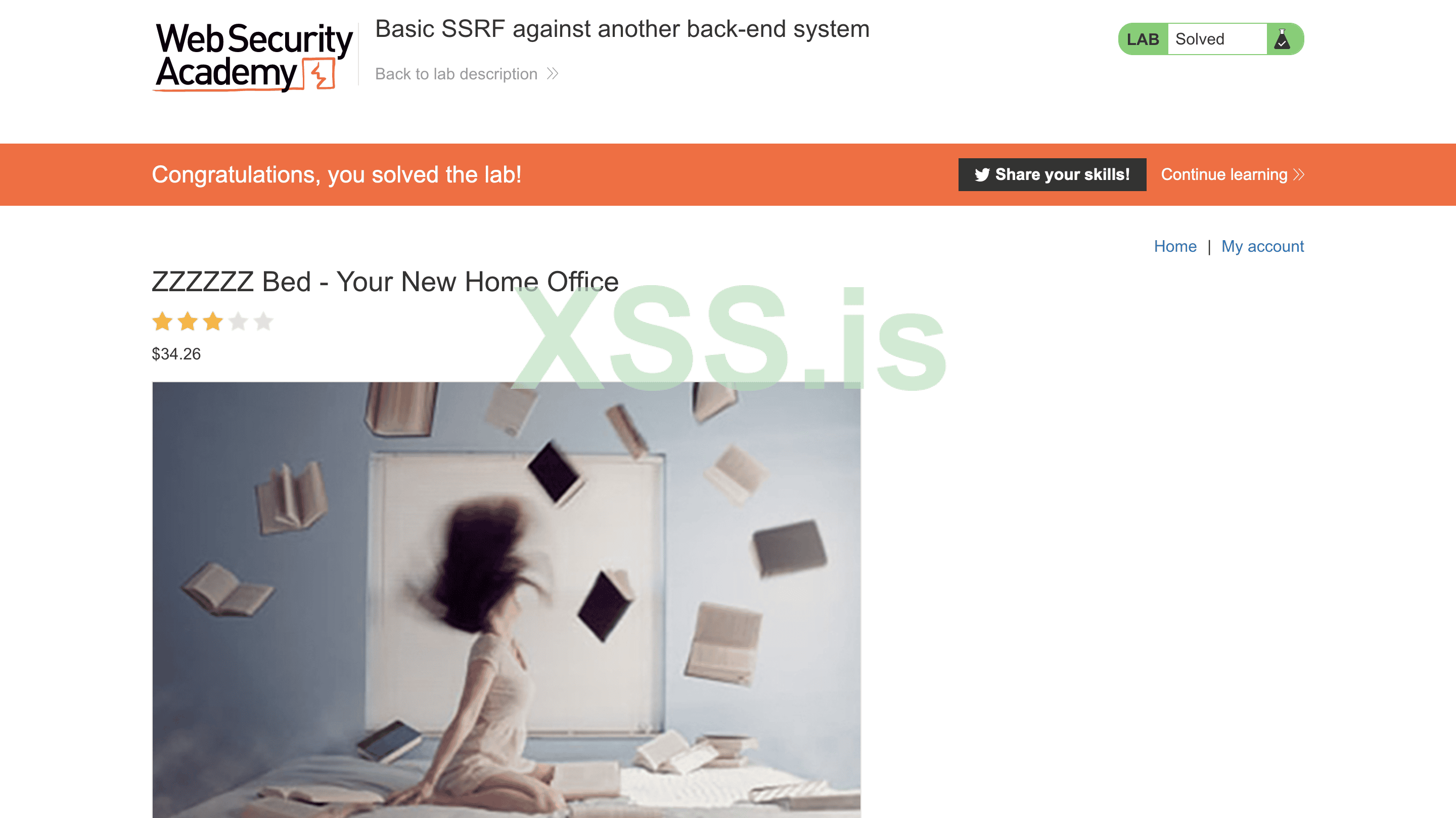 Изображение [16]: Изображение, доказывающее, что мы решили лабораторию