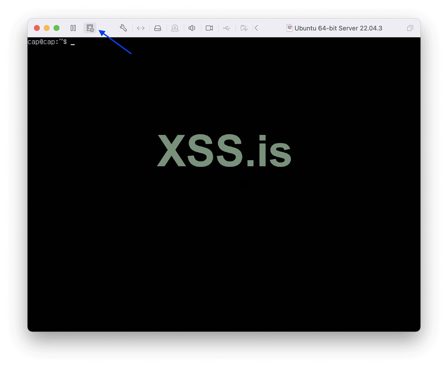 Изображение [24]: Создание моментального снимка (snapshot)