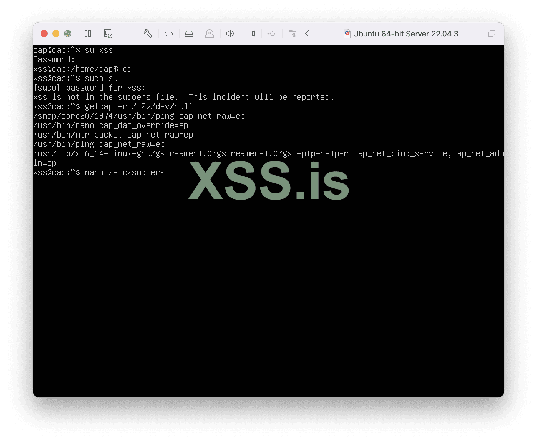 Изображение [46]: Редактирование файла sudoers