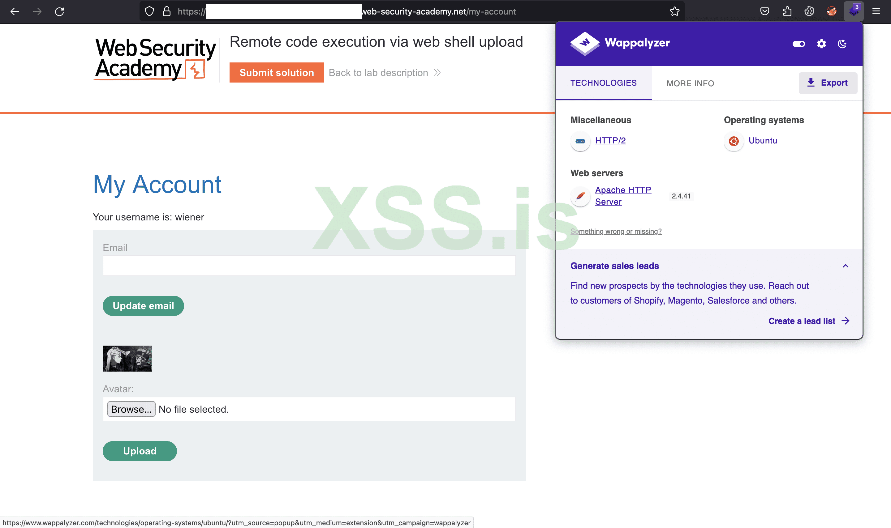 Изображение [5]: Wappalyzer