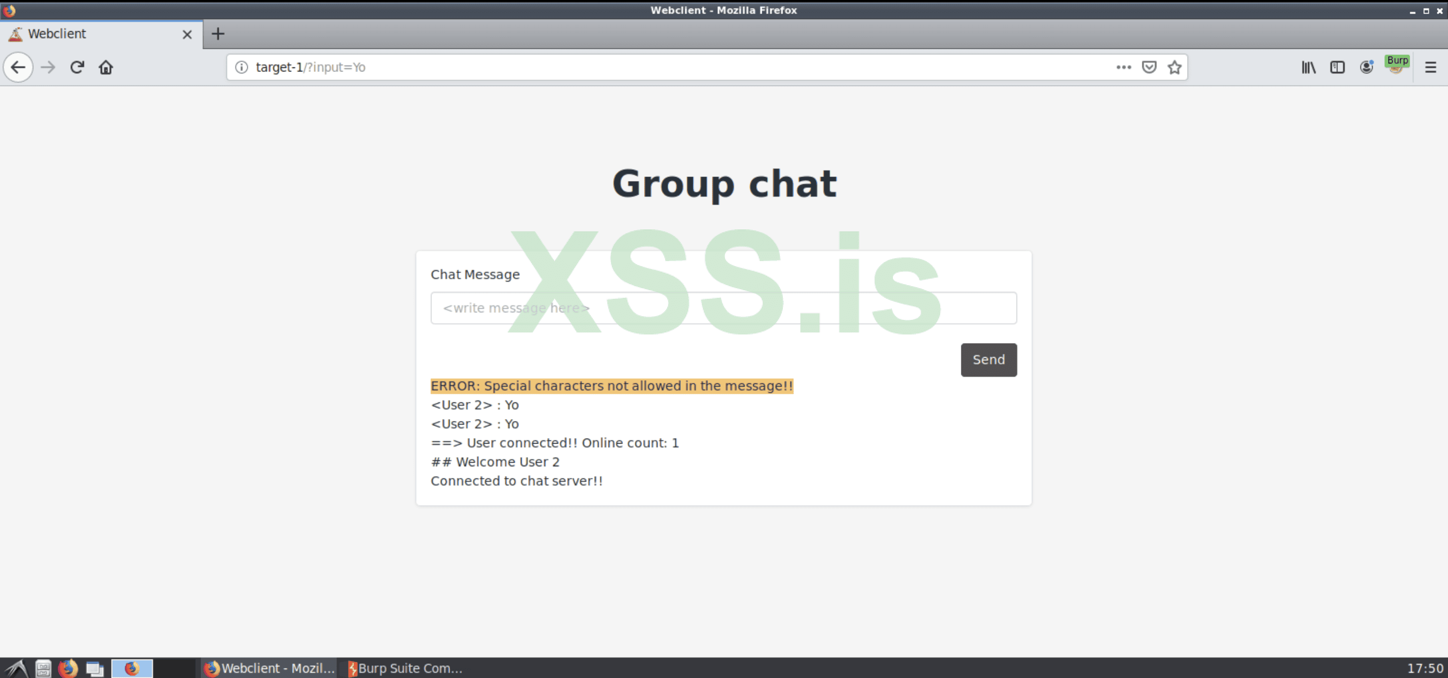 Изображение [14]: Получение ошибки