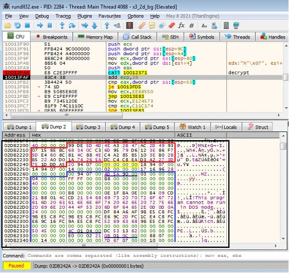 Скриншот Расшифрованного модуля в пакете