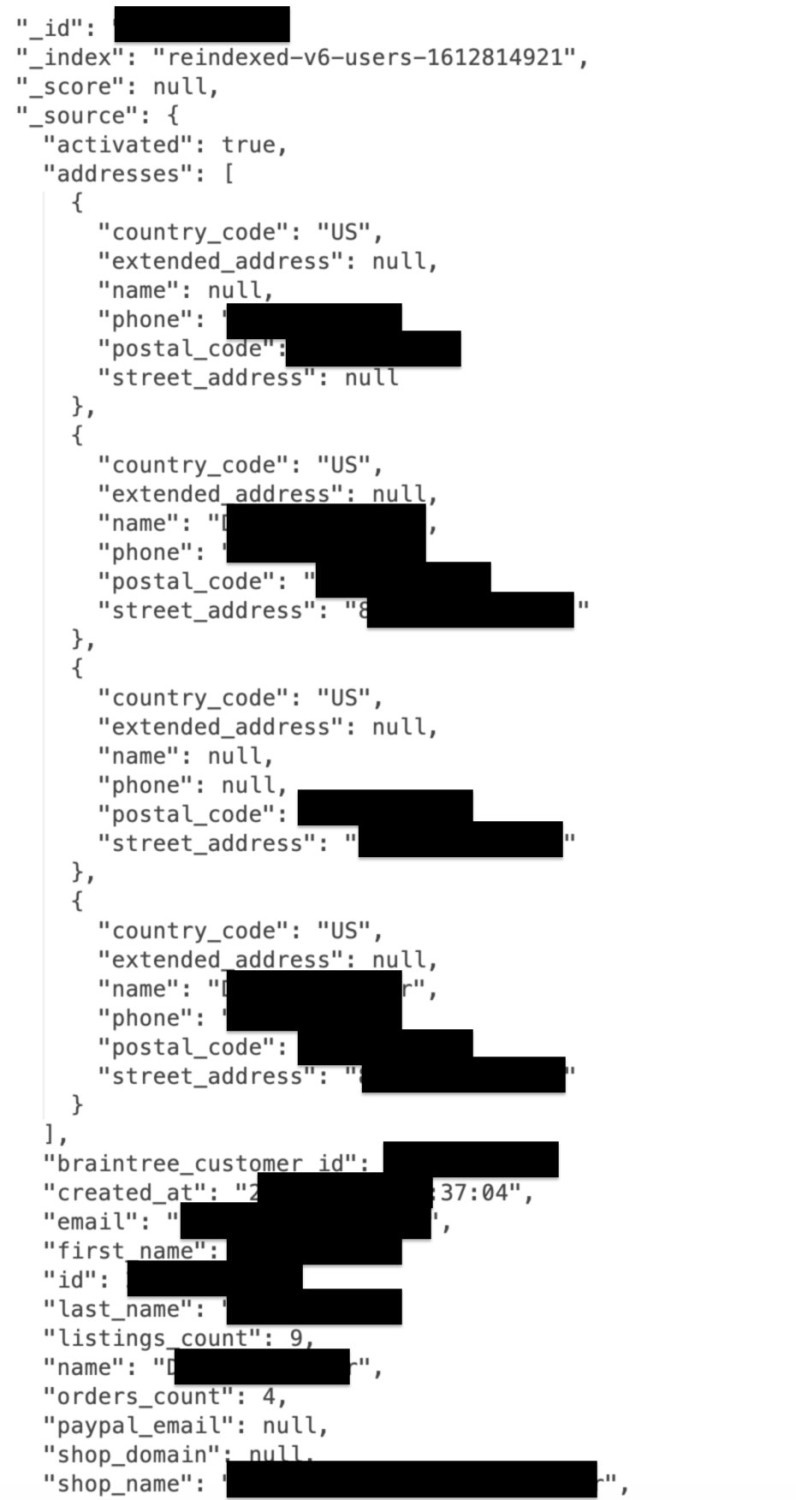 Reverb.com database sample